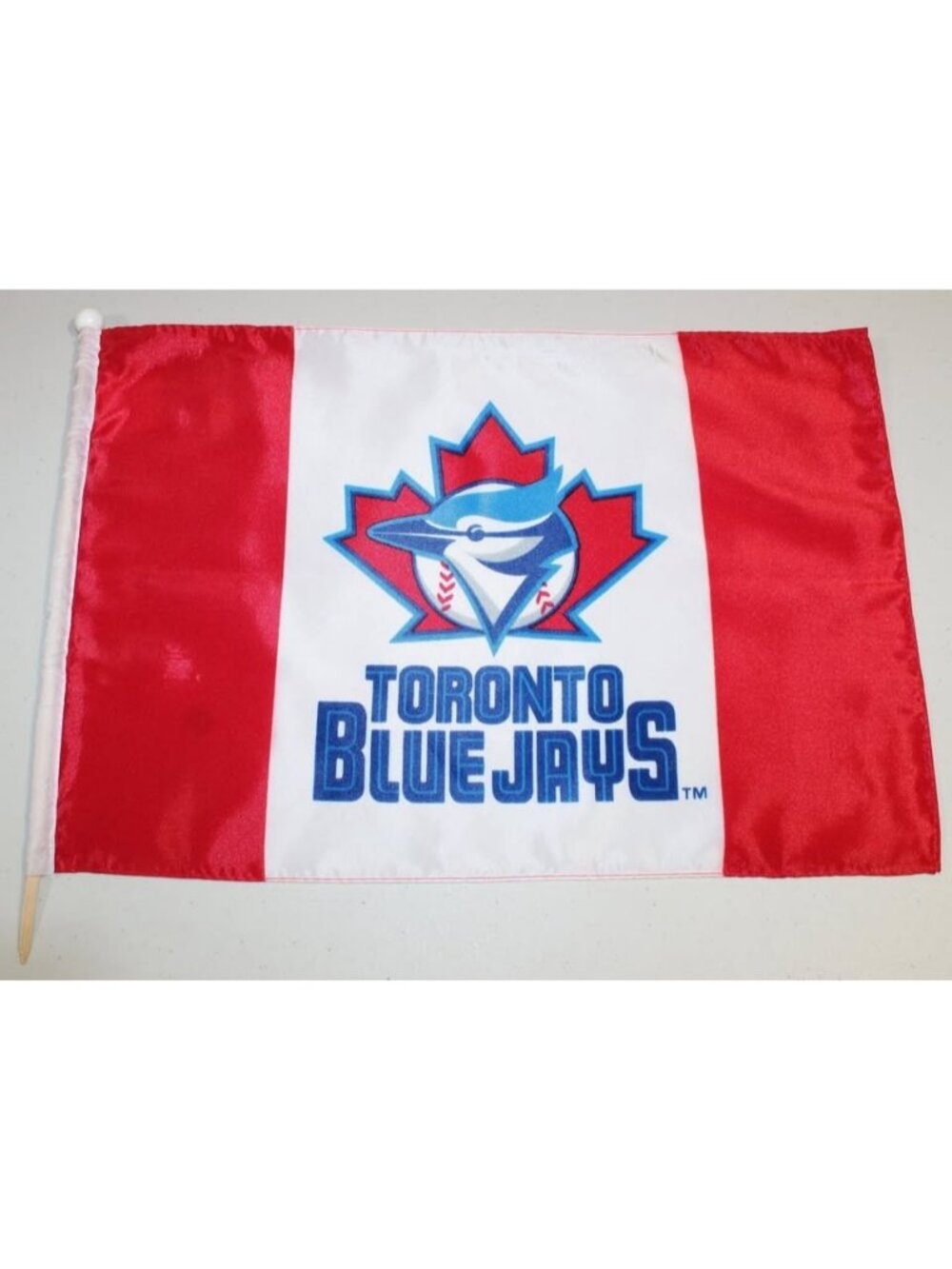 Toronto Blue Jays Canada Nation Flag - Broken Wooden Stick
